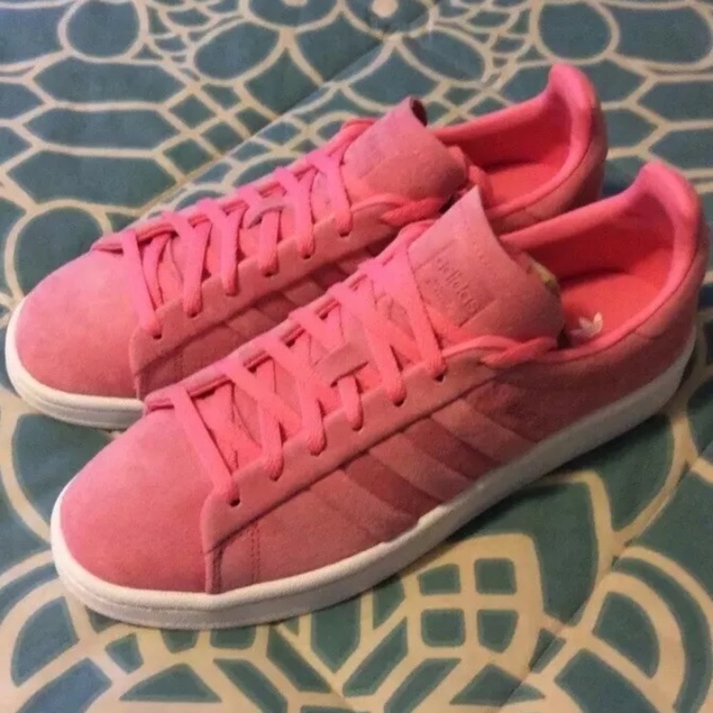 🎉🎉SOLD 🎉 NEW Adidas Sneakers Campus Rose Suede - Picture 3 of 3